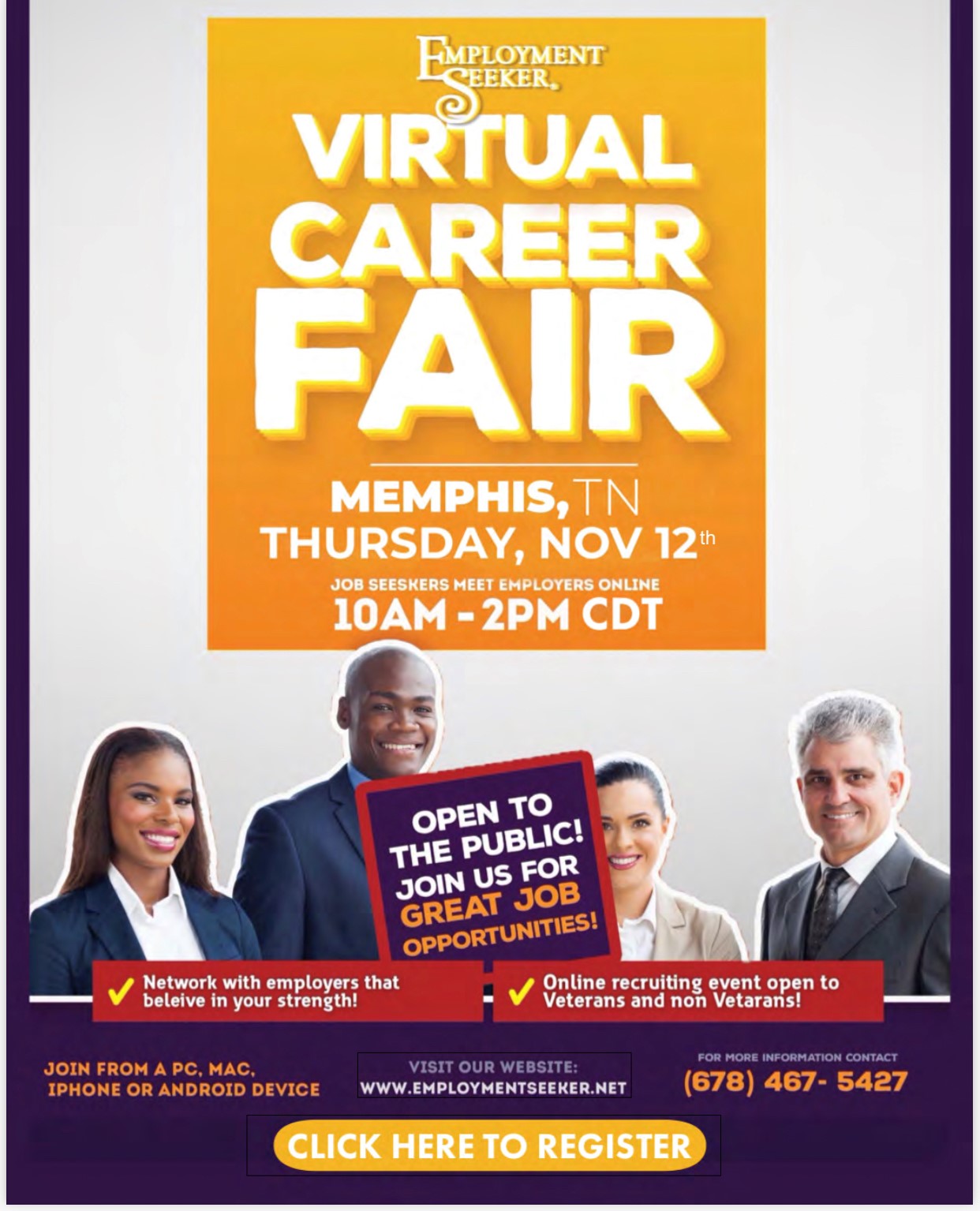 Career Fairs in the Greater Memphis Area